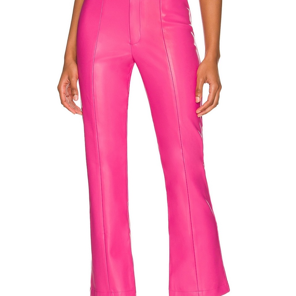 Bardot Pink Boot Cut Flare Pants